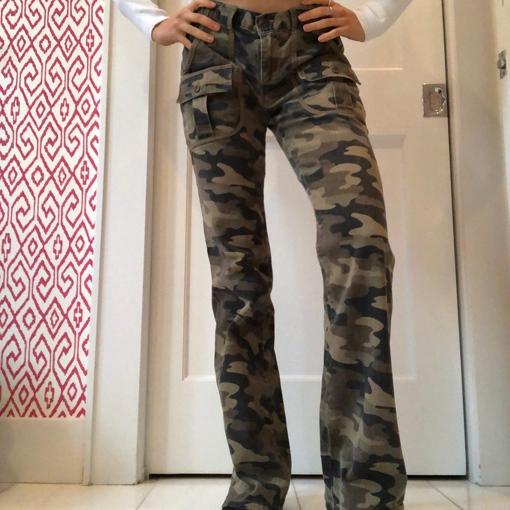 Joie Camo Cargo Pants